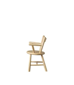 FDB Møbler Sillas Infantiles<Silla infantil P9, Beech nature lacquered Marrón