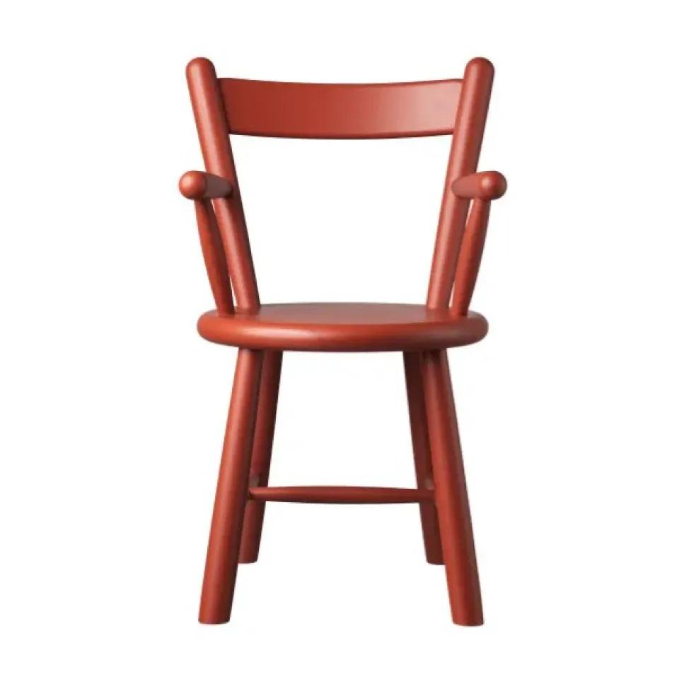 FDB Møbler Sillas Infantiles<Silla infantil P9, Beech red painted Rojo