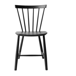 FDB Møbler Silla J46, Beech black painted Negro Sale