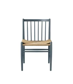 FDB Møbler Silla J80, Beech blue grey painted-nature Azul Discount