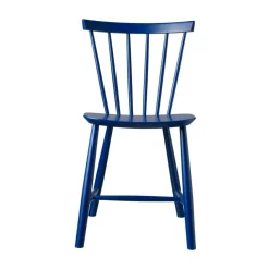FDB Møbler Silla J46, Beech dark blue painted Azul Online