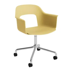 HAY Silla Layout Armchair 261, Biscotti-aluminio pulido Amarillo Outlet