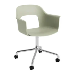 HAY Silla Layout Armchair 261, Bottle green-aluminio pulido Verde Outlet