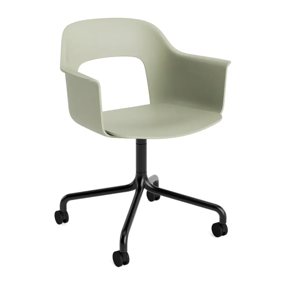 HAY Sillas De Oficina<Silla Layout Armchair 261, Bottle green-black Verde