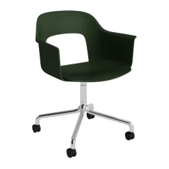 HAY Sillas De Oficina<Silla Layout Armchair 261, Pastel green-aluminio pulido Verde