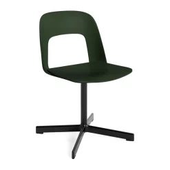 HAY Sillas De Oficina<Silla Layout Chair 131, Bottle green-black Verde
