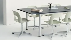 HAY Sillas De Oficina<Silla Layout Chair 131, Bottle green-black Verde