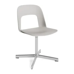 HAY Sillas De Oficina<Silla Layout Chair 131, Sky grey-aluminio pulido Gris