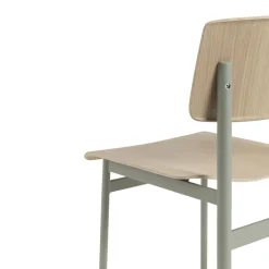 Muuto Silla Loft Chair, Roble-dusty green Verde Hot