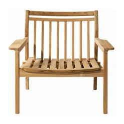 FDB Møbler Silla lounge M6 Sammen, Teak-nature oiled Marrón Discount