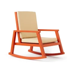 Kid's Concept Silla mecedora Carl Larsson, Orange-natur NaranjaBeige Best