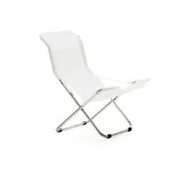 Fiam Silla para tomar el sol Fiesta, Blanco Sale