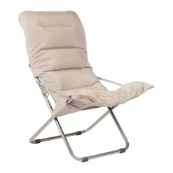 Fiam Silla para tomar el sol Fiesta Soft, Tela , estructura de aluminio Beige Discount
