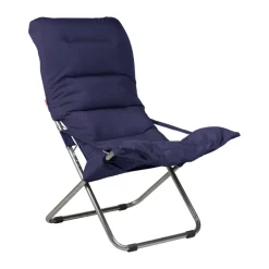 Fiam Tumbonas Y Sillas Para Tomar El Sol<Silla para tomar el sol Fiesta Soft, Tela navy, soporte de aluminio Azul