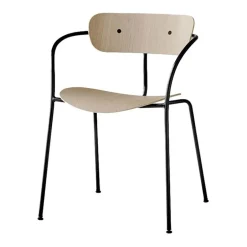&Tradition Sillas<Silla Pavilion AV2, Roble lacado Marrón