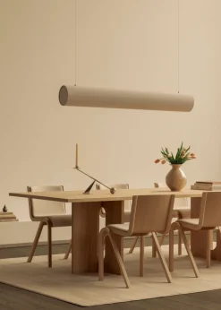 Audo Copenhagen Sillas<Silla tapizada Ready, Red oak-Logan Jasmine Blanco