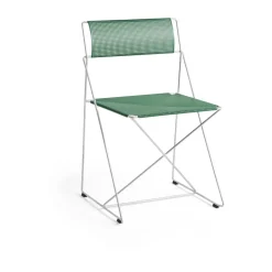 HAY Sillas De Jardín Y Sillas De Exterior<Silla X-Line Indoor Outdoor, Leek green-galvanizado en caliente Verde