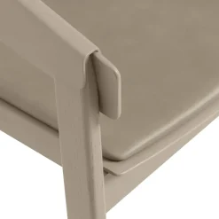 Muuto Sillas<Sillón Cover asiento tapizado, Remix 252-oak Marrón