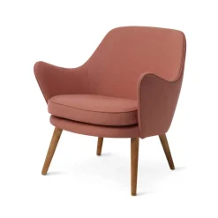 Warm Nordic Sillón Dwell, Hero 511 blush-patas en roble ahumado Rosa Discount