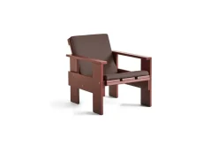 HAY Sillas De Terraza|Sillas De Jardín Y Sillas De Exterior<Sillón lounge Crate de pino lacado, hierro Rojo