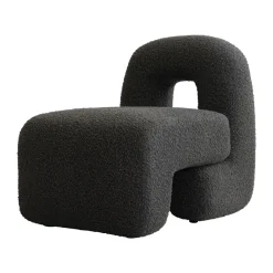 101 Copenhagen Sillones Y Reposapiés<Sillón lounge Daiku, Deep taupe Negro