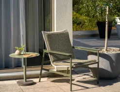 Brafab Sillón lounge Soro, Nordic green-teddy Verde Outlet