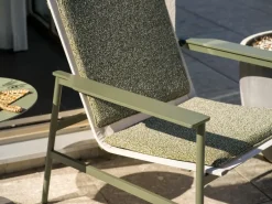 Brafab Sillón lounge Soro, Nordic green-teddy Verde Outlet