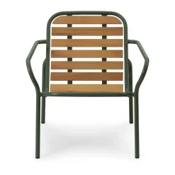 Normann Copenhagen Sillón lounge Vig Robinia, Green Verde Clearance