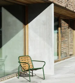 Normann Copenhagen Sillón lounge Vig Robinia, Green Verde Clearance