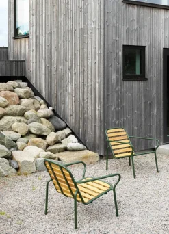 Normann Copenhagen Sillón lounge Vig Robinia, Green Verde Clearance
