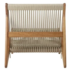 GUBI Butacas Y Sillones De Exterior|Muebles Lounge De Exterior<Sillón MR01 Initial outdoor lounge chair, Madera de iroko aceitada Marrón
