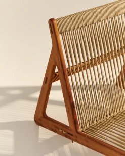 GUBI Butacas Y Sillones De Exterior|Muebles Lounge De Exterior<Sillón MR01 Initial outdoor lounge chair, Madera de iroko aceitada Marrón