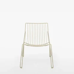 Massproductions Sillón Tio easy chair, Ivory Beige Clearance