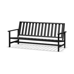 Fri Form Sofás De Terraza|Sofás De Exterior<Sofá 09, , 3 plazas Negro