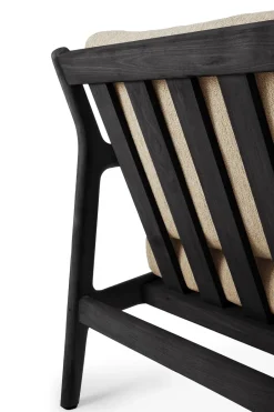 Ethnicraft Sofá 3 plazas Jack outdoor teca lacado, Natural Negro Discount