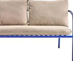 Brafab Sofá Bendt, Teddy beige-indigo blue Azul Outlet