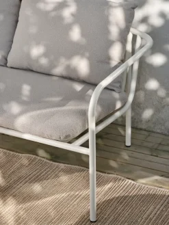 Brafab Sofás De Terraza|Sofás De Exterior<Sofá Bendt, Teddy beige-pearl white Blanco