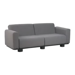 Brafab Sofás De Terraza<Sofá Bolster, Antracita-teddy grey, 2,5 plazas Gris
