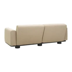 Brafab Sofá Bolster, Antracita-teddy beige, 2,5 plazas Gris Sale