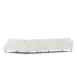 1898 Sofá Bredhult, Jump Off White 1954-acero negro, 4 plazas B1 Blanco Outlet