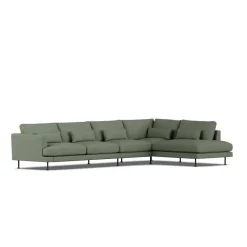 1898 Sofá Bredhult, Same Forest 6677-acero negro, 4 plazas B1 Verde Best