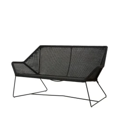 Cane-line Sofá Breeze 2 plazas weave, Black Negro Best