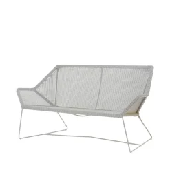 Cane-line Sofás De Terraza|Sofás De Exterior<Sofá Breeze 2 plazas weave, White grey Blanco