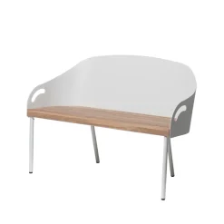 SMD Design Sofá Brunnsviken, -roble Blanco Clearance
