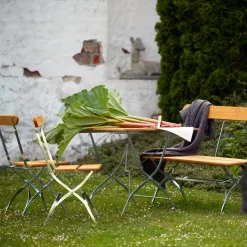 Grythyttan Stålmöbler Sofá Bryggeri, Roble aceitado - estructura galvanizada en caliente Beige Hot