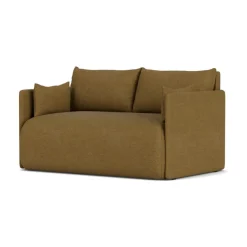 Audo Copenhagen Sofá cama Offset 2 plazas, Audo Bouclé 06 Color dorado Discount