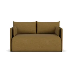 Audo Copenhagen Sofá cama Offset 2 plazas, Audo Bouclé 06 Color dorado Discount
