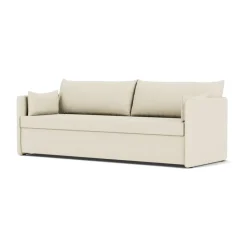 Audo Copenhagen Sofá cama Offset 3 plazas, Baru 0200 White Blanco Sale