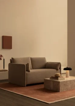 Audo Copenhagen Sofás<Sofá cama Offset 2 plazas, Baru 0450 Gold Color dorado