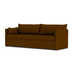 Audo Copenhagen Sofá cama Offset 3 plazas, Baru 0450 Gold Color dorado